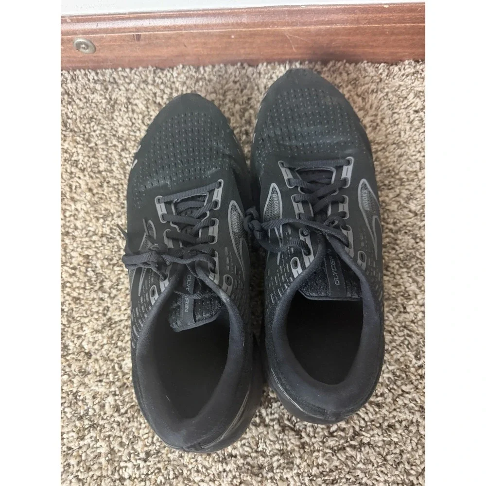 Brooks Glycerin 20 Men's 12 2E Wide Black Running Shoes Athletic Sneakers Casual